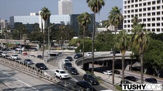 Adira Seduces the Older Driver for Her First Mature Fuck