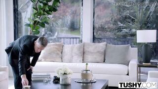 Adira Seduces the Older Driver for Her First Mature Fuck