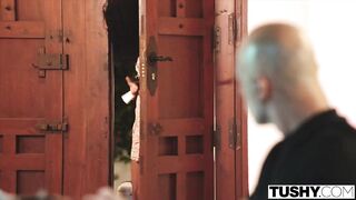 Mia's Anal Escapade: Body Language at its Finest