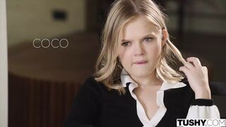 Coco the Student Needs Teacher's Anal Lesson TUSHY