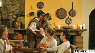 Jia's Naughty Anal Fantasy at a Posh Party