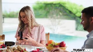 Divorced Couple's Bittersweet Anal Toy Fun with TUSHY's Haley