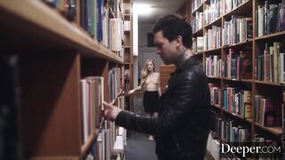 Karla Kush's Topless Adventure in Bookshop After Hours