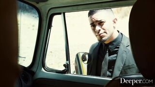 Tech-Free Roadside Fun: Lily Labeau Tames Workaholic Jay