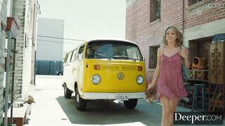 Tech-Free Roadside Fun: Lily Labeau Tames Workaholic Jay