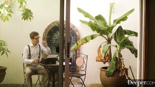 Exploiting the Bookworm. Tip Turns to Tease. Gina Valentina