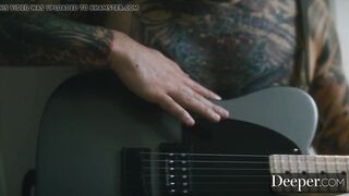 Scarlit's Guitar Fantasy: Fingers That Tease and Please