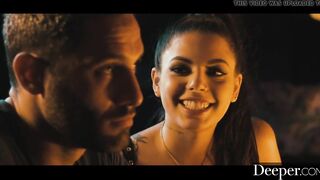 Gina's Sloppy Blowjob Leads to Wild Barroom Sex After Heartbreak