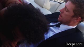 Alina's Office Fuck Interrupted by Boyfriend's Surprise Visit