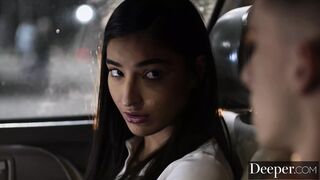 Cuckolded Boyfriend regrets Emily's Deep Throat Escape