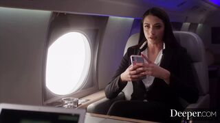 Angela White Bends Law Clerk Seth For Late-Night Office Fun.