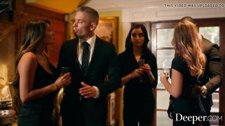 Alina Shares BF with Adria in Intimate IR Threesome: Relationships Tested