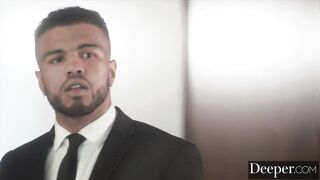 Avery's Key Unlocks Sub's Pleasure While Husband Entertains