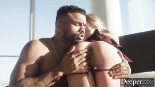 Avery's Key Unlocks Sub's Pleasure While Husband Entertains