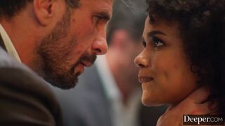 Shy Alina Loses Virginity in Hot Threesome with Bestie Harley