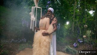 Goddess Elena Koshka's Attachment Release Threesome