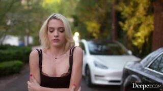 Blindfolded Kenna's Flogging: Tarot's Masochistic Path