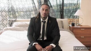 Petite Blonde Chloe Fulfills Her Fantasy With Dominant Stranger