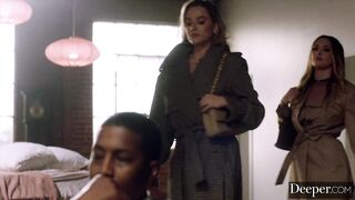 Curvy Blake Controls Eager Sub Lindsay for Dom's Pleasure