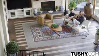 Natasha Nice's Taboo DP With Friends After Stepbro Stepbrother