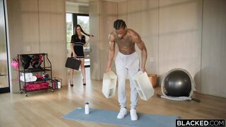 Naughty Sarah's Secret BBC Workouts While Hubby's Away