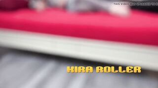 Russian Redhead Kira Roller Drenches Herself in Golden Pee Play