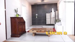 Lucia Denvile's Piss Play: Wand Tease & Watersports Bliss