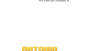 Brunette Antonia Sainz Pee Play & Masturbates in Denim Hotpants