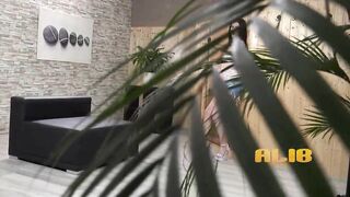 Ali Bordeaux Soaks Hotpants, Drenches Dildo