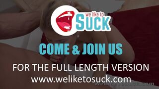 Weliketosuck Blonde Sweet Cat Blowjob Deepthroat Marathon