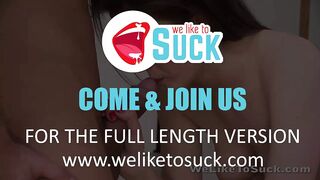 Shy Brunette Dominika Sucks Dick Takes Cum In Mouth And Pussy