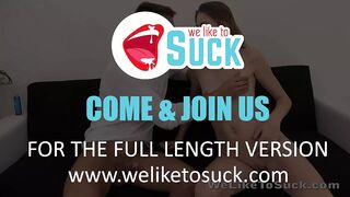 Russian Milena Devi: Blowjob Sloppy Mess, Pussy Fucked, Facial Delight