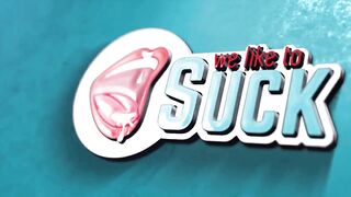 Raven Teen Alice Teases Pussy, Sucks Cock and Balls, 69, Handjob to Finish