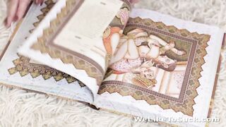 Olivia Grace's Kama Sutra Adventure: Blowjob to Messy Facial