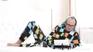 Katty West Blowjobs Distract Man From Work Get Pussy Filled