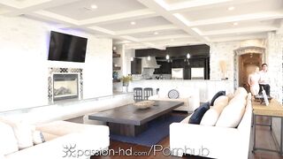 PASSION-HD Big Dick Rich Guy Fucks Blonde Charma Kelley In His Mansion