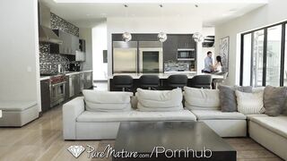 PUREMATURE Horny GF Filled Up With Cum After Work Party