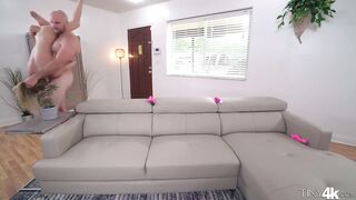 WHOA! His Cock Just Barely Fits In My Pussy!