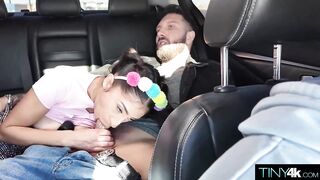 Sona Bella Hooks Up With Big Cock On The Ride Home
