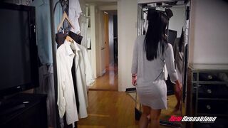 Gina Offers Tight Teen Pussy To Stepdad