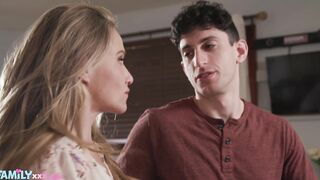 Athena Anderson, Milf Stepmother, Seduces Stepson Nick with Open Honest Sex
