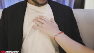 Laney Grey's Room Service Turns Into A Hot Fuck With Husband's Okay