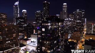 Penelope's Delicate Beauty: Brunette Blossom's Gaped Asshole For You TUSHYRAW