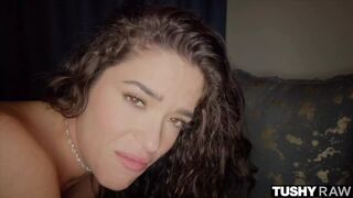 Brunette Victoria's Ass to Mouth Fantasy Fulfilled by Hungry Stud