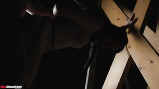 Katerina Deville's BDSM Initiation: Hung & Teased by Danny Mountain