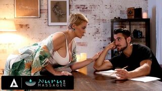 Busty Ryan Keely Gives A Torrid Massage To Her Stepson For His University Essay