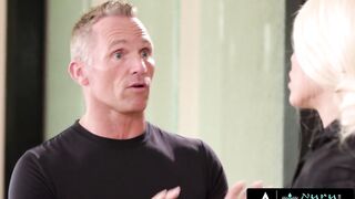 Busty Blonde Masseuse Luna Star Gets Her Wet Pussy Fucked By Her Client