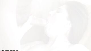 Hot Brunette Wants More Than Just Playing With A Dildo