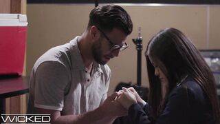 Religious Student Seduced By Former Pornstar At Anti Porn PSA Filming