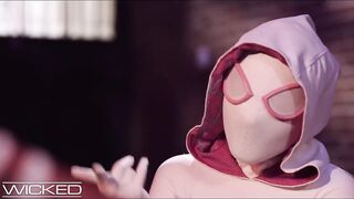 SPIDEYPOOL - Spiderman Eats And Fucks Gwen Stacy's Hot Pussy - Wicked